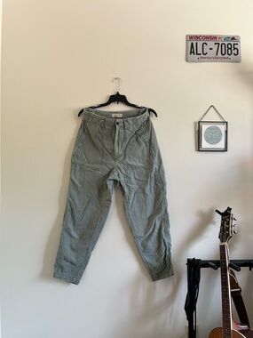 Madewell Green Pants